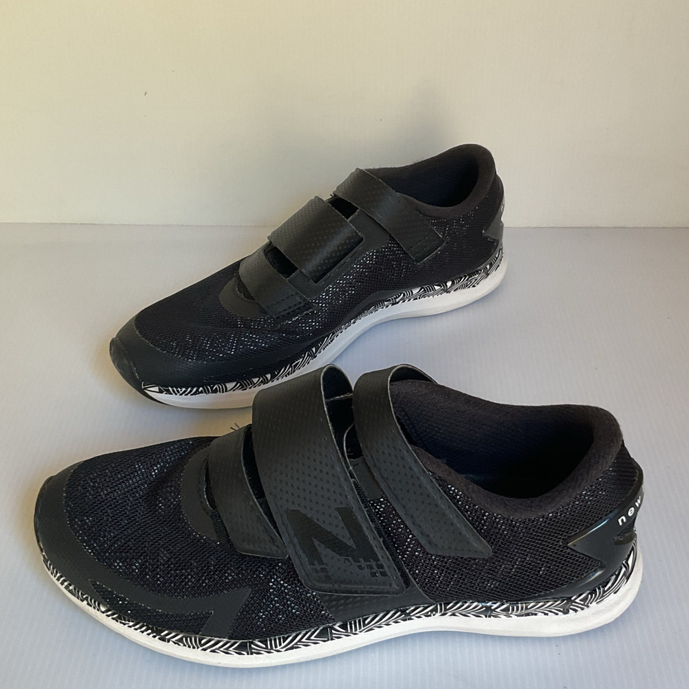 New Balance NB Cycle Indoor Cycling Shoes Black Velcro Strap Women’s 8.5 (EU 40 - Picture 2 of 10